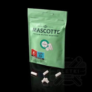 Filtry Mascotte Slim Menthol 6 mm (120 szt.)