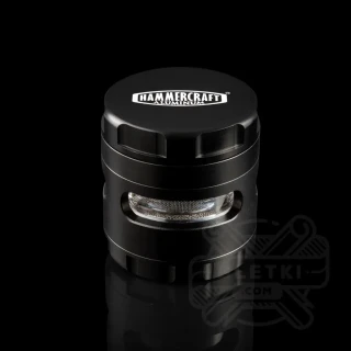 Grinder metalowy Hammercraft EYE 60 mm - 5 częściowy z magnesem czarny