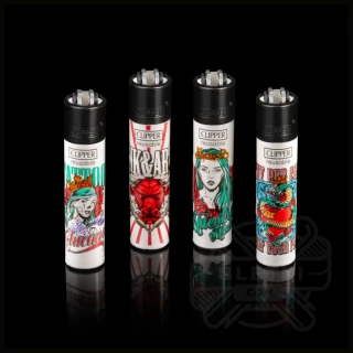 Zapalniczka Clipper: seria Hard Tattoo 2