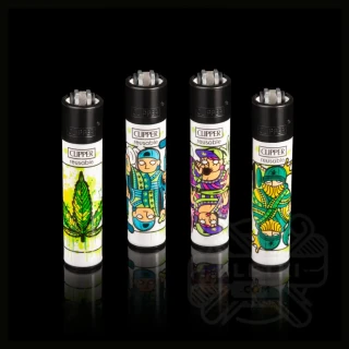 Zapalniczka Clipper: Poker Weed