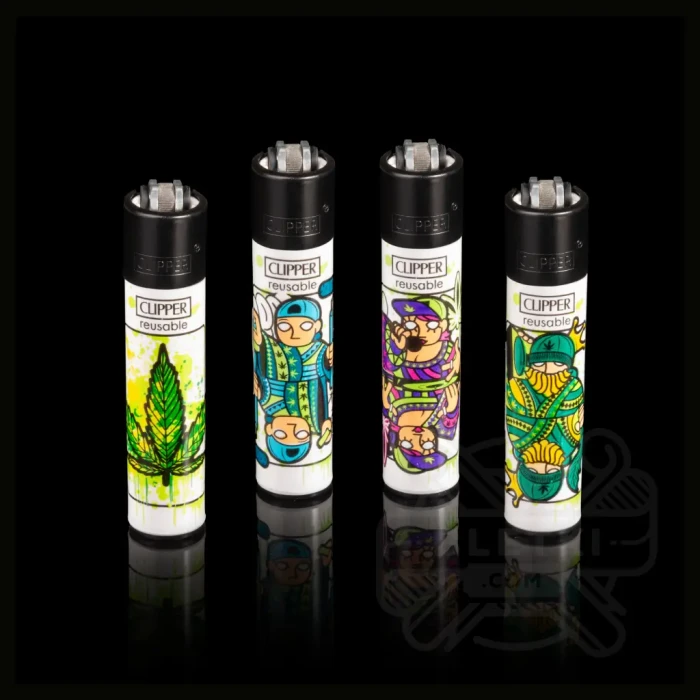 Zapalniczka Clipper: Poker Weed