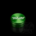 Młynek metalowy Santa Cruz Shredder 40mm - 2 częściowy z magnesem - zielony