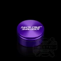 Młynek metalowy Santa Cruz Shredder 53mm - 2 częściowy z magnesem - fioletowy