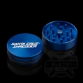 Młynek metalowy Santa Cruz Shredder 53mm - 2 częściowy z magnesem - niebieski