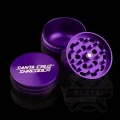 Młynek metalowy Santa Cruz Shredder 53mm - 3 częściowy z magnesem - fioletowy