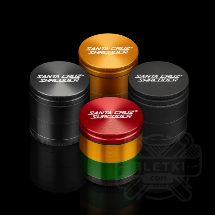 Młynek metalowy Santa Cruz Shredder 53mm - 4 częściowy z magnesem