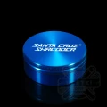 Młynek metalowy Santa Cruz Shredder 70mm - 2 częściowy z magnesem - niebieski
