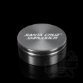 Młynek metalowy Santa Cruz Shredder 70mm - 2 częściowy z magnesem - srebrny