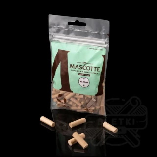 Filtry Mascotte Slim X-Long Size 6mm - niewybielane (120 szt.)