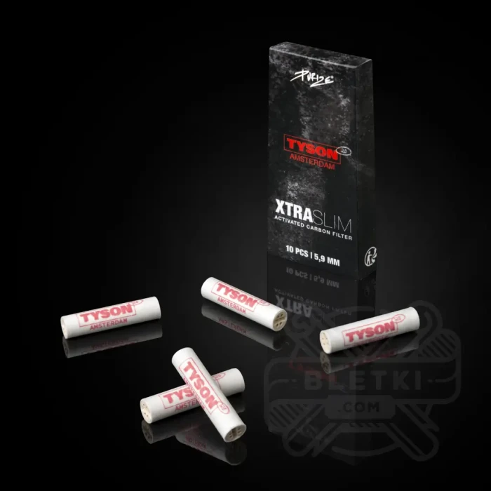 Filtry z węglem aktywnym Purize Xtra Slim 5,9 mm (10 szt.) - Tyson