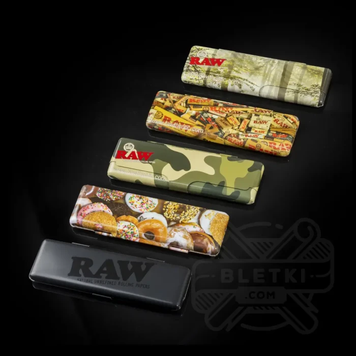 Puszka metalowa Raw Case King Size mix wzorów