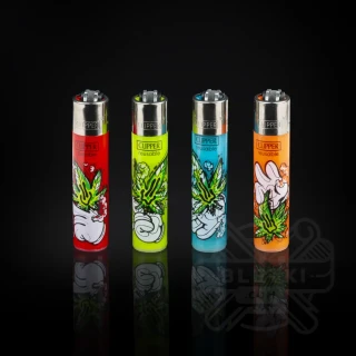 Zapalniczka Clipper: seria Cartoon Leaves