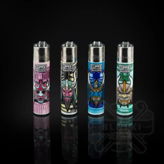 Zapalniczka Clipper: seria Samurai Mask