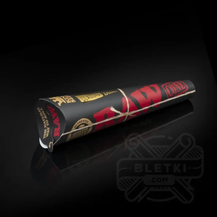 Bibułki Raw Cone Black Classic King Size