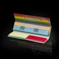 Bibułki Elements Rainbow Connoisseur King Size Slim + ustniki papierowe