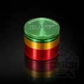 Metalowy młynek (grinder) Hammercraft x Raw 55 mm - 4 częściowy z magnesem rasta