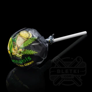 Lizak konopny z gumą Euphoria Cannabis Vanilla Ice Cream (25 g)