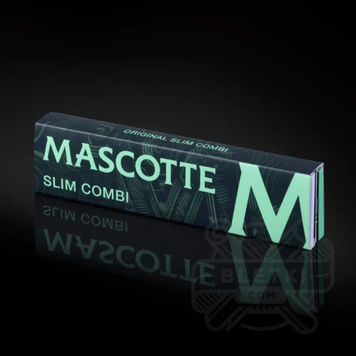 Bibułki Mascotte Labirynt Original King Size Slim + ustniki papierowe