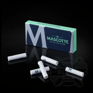 Filtry z węglem aktywnym Mascotte Active Slim 6 mm (10 szt.)