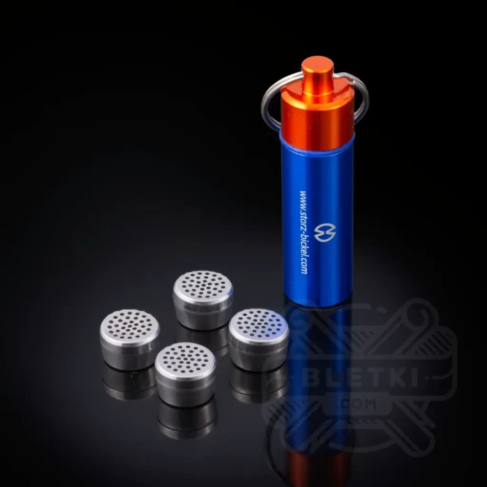Dozownik kapsułek breloczek Capsule Caddy Storz &amp; Bickel + 4 kapsułki na susz Mighty/Crafty/Venty