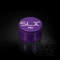 Młynek aluminiowy SLX PRO 50 mm (non sticky) - 4 częściowy z magnesem fioletowy (Purple)