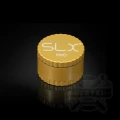 Młynek aluminiowy SLX PRO 50 mm (non sticky) - 4 częściowy z magnesem złoty (Yellow Gold)