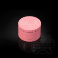 Młynek aluminiowy SLX PRO 50 mm (non sticky) - 4 częściowy z magnesem różowy (Flamingo Pink)