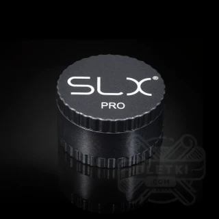 Młynek aluminiowy SLX PRO 62 mm (non sticky) - 4 częściowy z magnesem grafitowy (Charcoal)