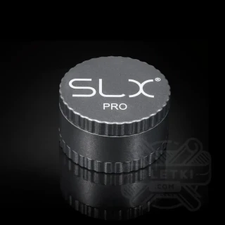 Młynek aluminiowy SLX PRO 62 mm (non sticky) - 4 częściowy z magnesem srebrny (Silver)