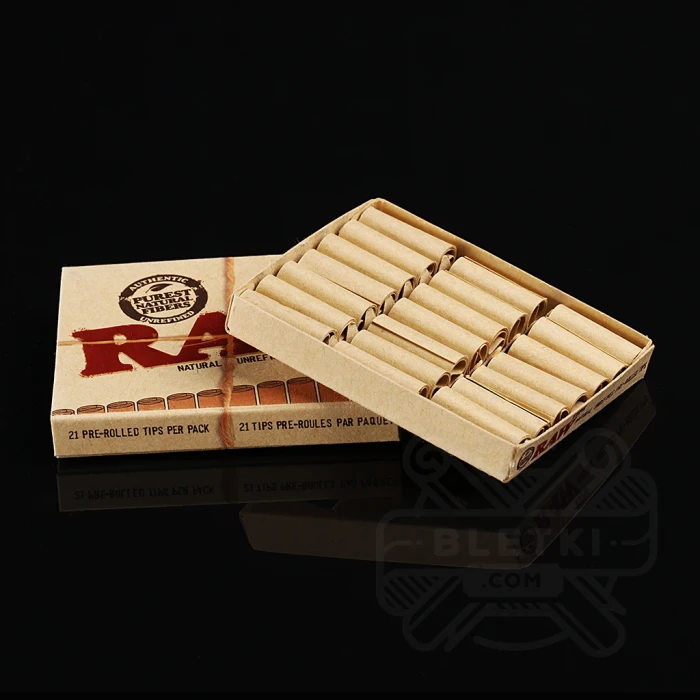 Ustniki papierowe Raw Prerolled Tips