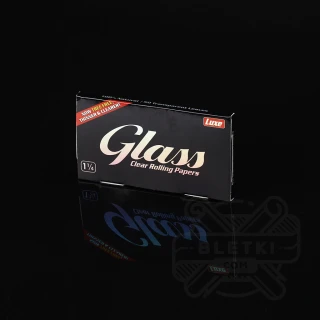 Bibułki Luxe Glass Clear 1 1/4