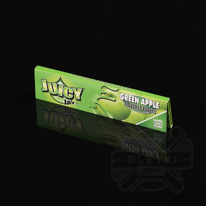 Bibułki Juicy Jay's Green Apple king size