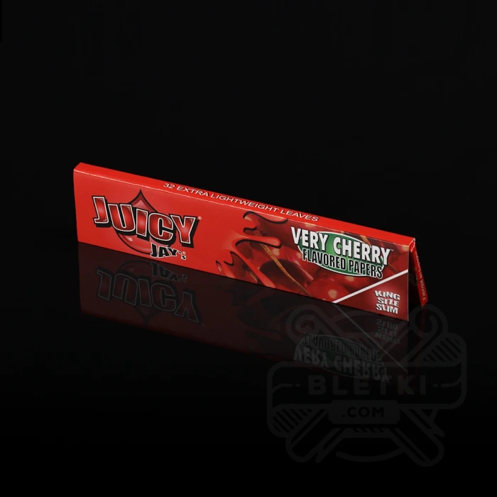 Bibułki Juicy Jay's Very Cherry king size