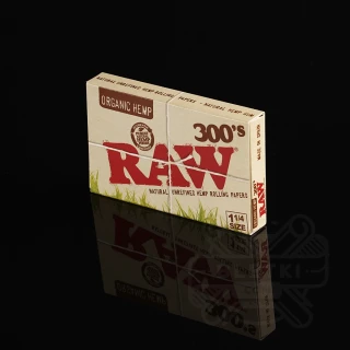 Bibułki Raw Organic Hemp 1 1/4 - 300 listków