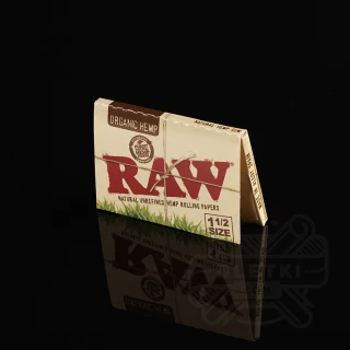 Bibułki Raw Organic Hemp 1 1/2