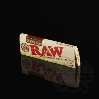 Bibułki Raw Organic Hemp 1 1/4