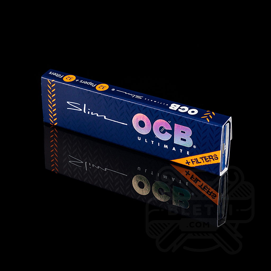 Bibułki OCB Ultimate King Size Slim + ustniki papierowe